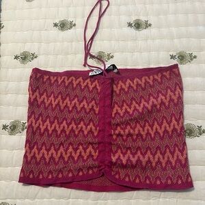 zara halter neck top size small